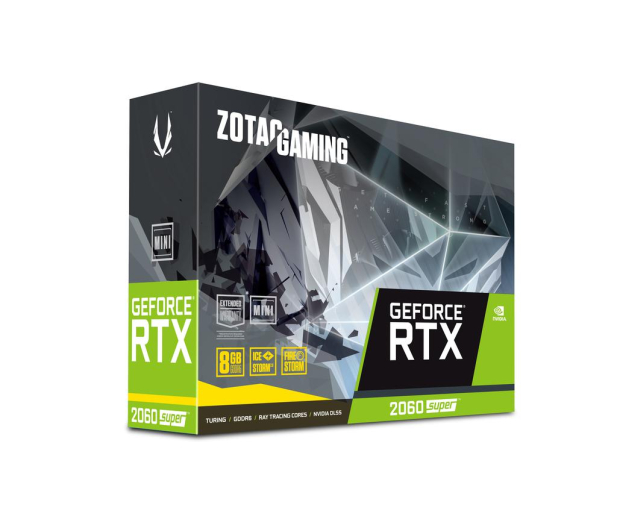 ZOTAC GeForce GAMING RTX 2060S SUPER MINI 8GB 256Bit GDDR6 3DP/HDMI ZT-T20610E-10M - 505568 - zdjęcie